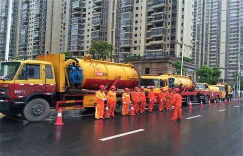 和乐镇市政管道清淤